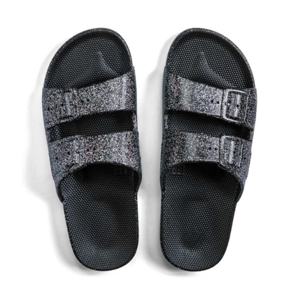 Freedom Moses Glitter Slide Sandals